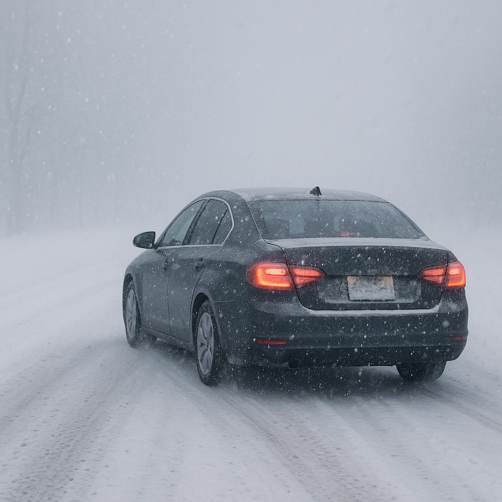 autorijden in de winter
