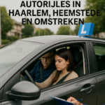 eerste autorijles dame